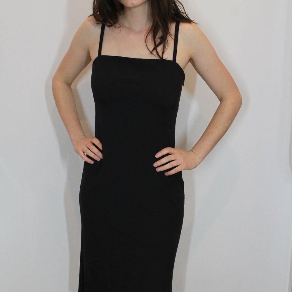 Talula Babaton Black Strap Dress - Size 4